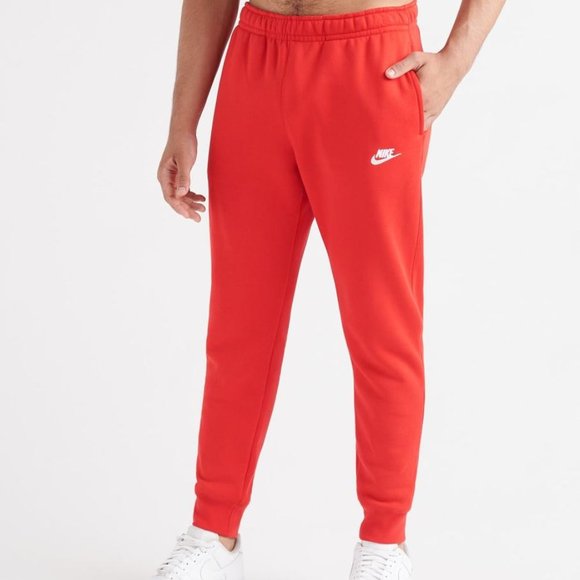 Nike Other - Nike NSW Club Jogger Sweatpants Red BV2671 TALL